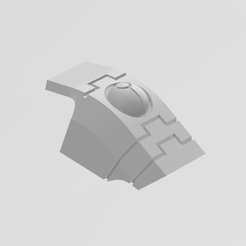 Tau-Pad-1.png Fichier STL Epaulières Space Communist Boss XV (84+1) et XV (84+2)・Plan à imprimer en 3D à télécharger