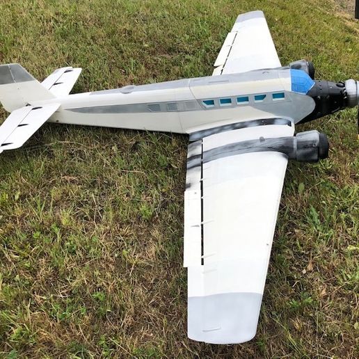 📱 Junkers JU-52 STL files・ STL File for ・Cults