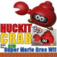 Huckit-Crab-IMG.jpg Huckit Crab New Super Mario Bros Wii Nintendo Video Game Enemy