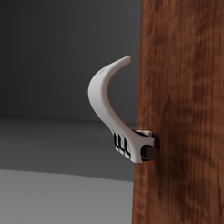 d561ff62-82af-4b11-a294-ff4863bffeaa.PNG Free STL file Door handle for forearm - no hand touch・3D print object to download