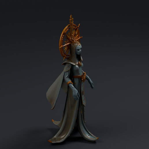 Celestial Herald 2 3D printable STL miniature