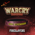 fireslayers.png WARCRY Warband Nameplates ORDER FIRESLAYERS