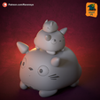 3.png Totoro and Little Totoros stackables