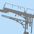 13.jpg Double Track Cantilever signal bridge for scale model trains