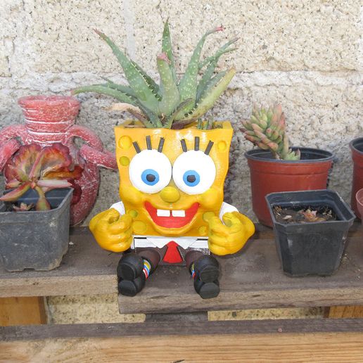 01 BOB ESPONJA MACETA.jpg SPONGEBOB POT