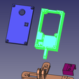ESP-32-CAM-Drawings.png ESP32 Cam Housing + Stand for a Micro USB Connector Board
