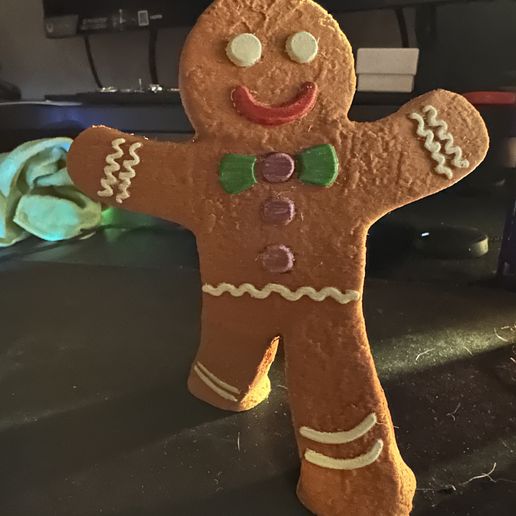 3D print Gingerbread Man Xmas Trio • made with Prusa