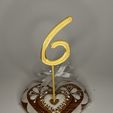 Thin6.jpeg Cake Toppers Numbers Thin