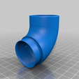 Coude.png Offset water filling mini dishwasher