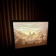 IMG_0422.jpg Red Dead Redemption 3D Shadow Box Lamp