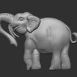 03.jpg Elephant Pendant V3  Printable Animal