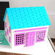 Capture d’écran 2017-04-12 à 13.50.32.png Free STL file Small Playhouse・3D printer model to download