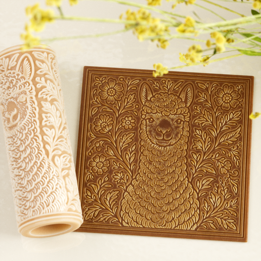 Alpaca Texture Roller 3D model