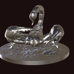 1.jpg Archivo STL Escorpión・Idea de impresión 3D para descargar