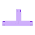 TEE HOUSING.stl SnapFit Modular Cable Cover Conduit System – Print-In-Place, No Supports Needed