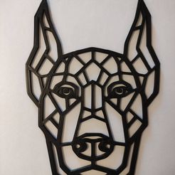 IMG_20220425_184949.jpg Doberman dog in geometrical shape for decorating