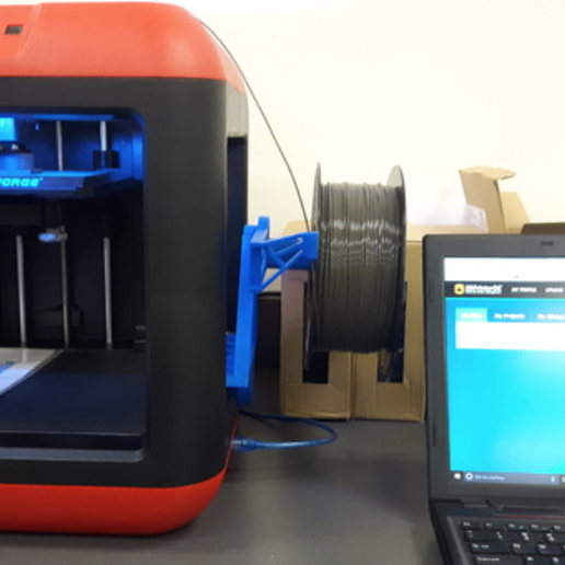 Flashforge Finder Spool Holder - 3D model önizlemesi