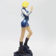 q7.jpg STL file ANDROID 18 MODIFIED DRAGONBALL PRINTABLE STATUE FIGURINE ANIME・3D printer model to download