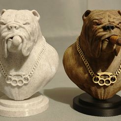 20221028_212600.jpg STL file Bulldog The Boss・3D printing model to download