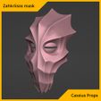 ZahkriisosOrthobyCassiusProps.jpg Dragon Priest Mask bundle - Zahkriisos, Konahrik Morokei 3D Files Skyrim