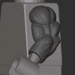 fghcghfgh.jpg OBJ file Lego muscular arms・Template to download and 3D print, ClayMan3D