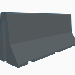 Image-2.png STL file (Barrier STL) Jersey barrier・3D print model to download, Shiteclub