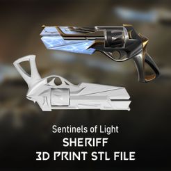 Sentinels-of-Light-Sheriff-1.jpg Valorant Sentinelles de la lumière Shérif Impression 3D STL