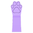 Doorstop - dog paw - v2.stl Doorstop DOG