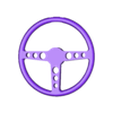 steering wheel - Xmas.STL Fichier STL Boules de noël mécanique - volant vintage・Design pour imprimante 3D à télécharger
