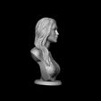 12.jpg Gigi Hadid portrait sculpture 3D print model