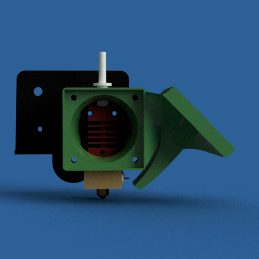 Archivo STL Hotend cover and fanduct ender 3・Diseño para descargar y imprimir en 3D・Cults