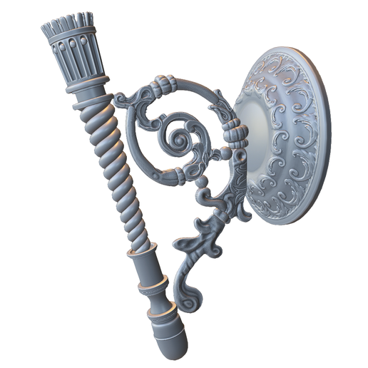 Ornate Vintage Wall Sconce Light Holder