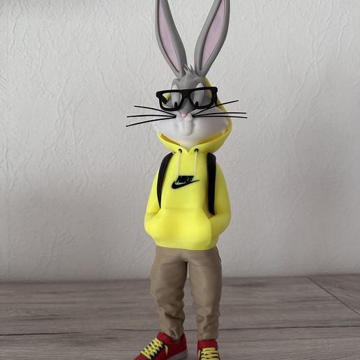 LAPIS MASTR BUNNYとBugs Bunny コラボ 🎨 Bugs bunny urban vibes Fan art (multiparts/3mf)・3D Print
