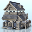 2.png House with canopy and roof window (6) - Warhammer Age of Sigmar Alkemy Lord of the Rings War of the Rose Warcrow Saga