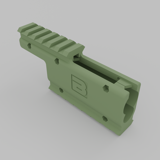 RailMountType3.png Support de rail pour KWC Colt Python 6", type 3