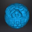 locklips5.jpg MADBALLS LOCK LIPS FIGURE MONSTER PLASTIC 80s TOY KIDS PVC