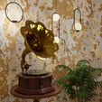 Render.jpg Gramophone 3D
