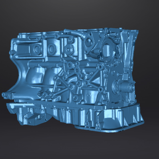 Nissan SR20 Engine Block (65F Casting) + Bellhousing Face – 3D Scan Set | 11000-65F00 | STL