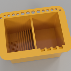 Paintbrush_holder-2.png Fichier STL gratuit Porte-pinceaux et nettoyeur・Design pour imprimante 3D à télécharger, TheKiD