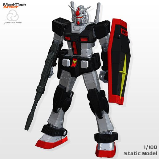 RX-78-1 PROTOTYPE GUNDAM プラモデル 1/100 RX78-1 Prototype F00 GUNDAM Custom #ガンプラ #ガンプラ