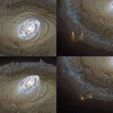 NGC-3081-4.jpg Low resolution NGC 3081 Hubble deep sky object 3D software analysis