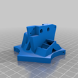 AKLP_effector_e3D_v6_5015blower_no_legs.png Anycubic Kossel Linear Plus  Light weight Effector upgrade  E3D V6 (Volcano too) and 5015 blower