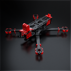 perspectiva1.png STL file Drone・3D printing template to download