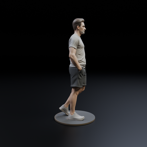♂️ male model man・ 3D File for 3D printing・Cults