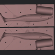 Snimok-ekrana-2025-11-23-151317.png 3D zander 158mm shape - Soft Plastic Lure Mold STL File