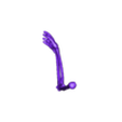 arm dx.stl Alien skeleton, skeleton in the jar