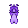 dragon chibi-Screenholder.obj Дракон - Держатель для чая - Экран Деко
