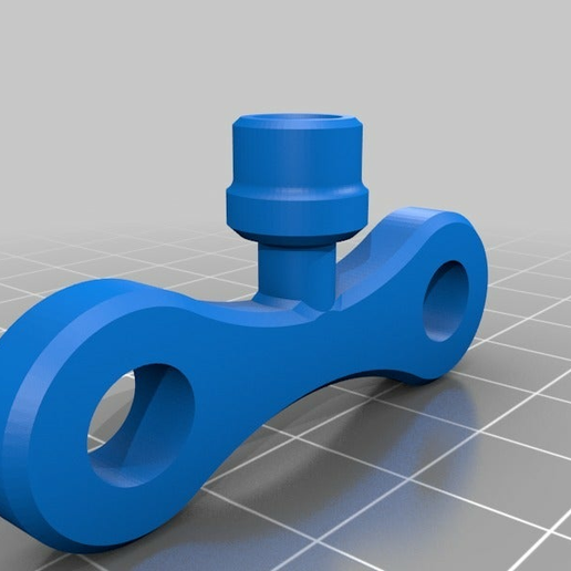 Wind up key (scaled up to fit 17HD40005) - 3D model önizlemesi