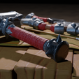 4.png Stylized Medieval Weapons Set Lowpoly PBR