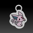 chibi-espeon-1.jpg Брелок Pokemon Chibi All Eeveelutions